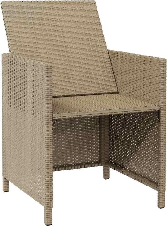 Produktbild vidaXL Gartenstuhl und Hocker