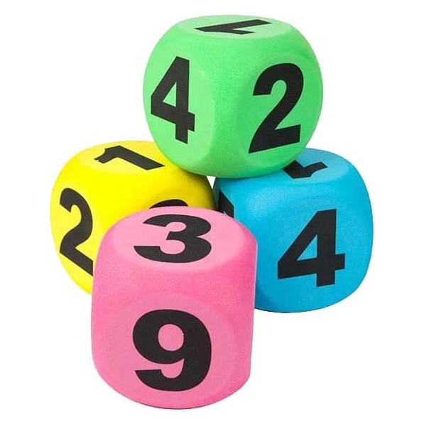 Toi-Toys Play Schaumstoffwürfel aus, 10 cm (68686Z)