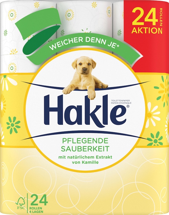 Actual product image Hakle Caring cleanliness (24 x)