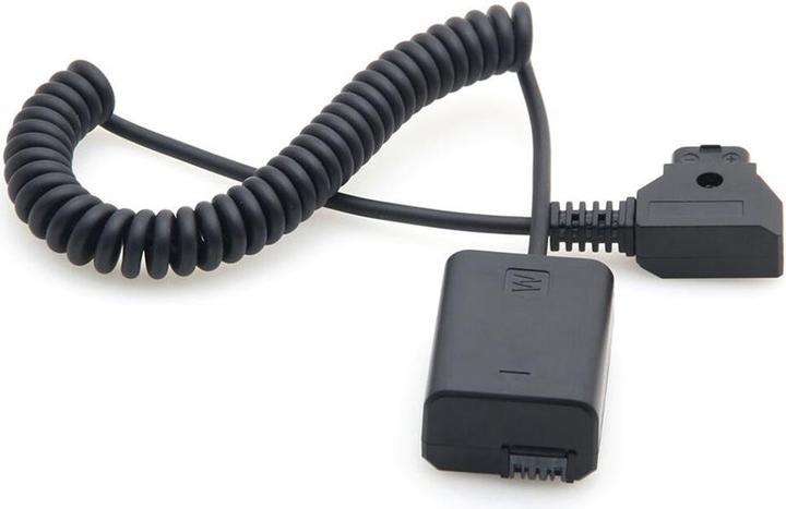Produktbild Caruba Sony NP FW50 Volldecodierung Dummy Batterie + D TAP (Federkabel) (Kamera Akku)