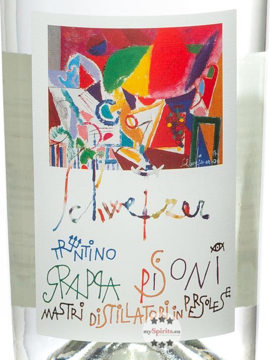 Produktbild Pisoni Riccardo Schweizer Grappa Bianca