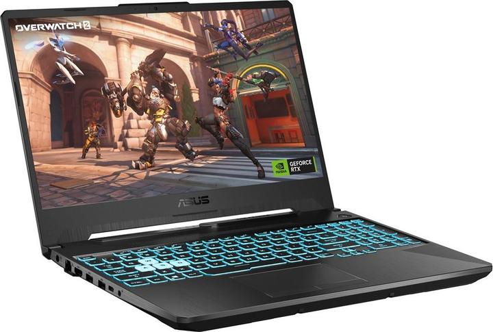 Actual product image ASUS FA506NCR-WH71 Ryzen 7 7435HS 15.6" FHD SSD512 BT BLKB Geforce RTX 3050 - 16 GB