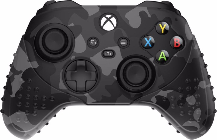 Piranha Protective Silicone Skin (gray Camo) (Xbox One X, Xbox One S, Xbox Series S, Xbox Series X)