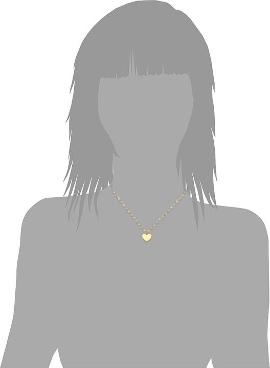 Immagine prodotto Prinzessin Lillifee Collana per ragazze, acciaio inox IP oro | cuore (Acciaio inossidabile, 35 cm)