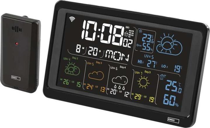 Produktbild Emos GoSmart Drahtlose Wetterstation E8610 mit WiFi