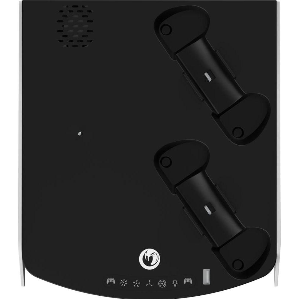 Bigben PLAYALL-Ladestation (PS5), Accessori per controller gaming, Bianco, Nero