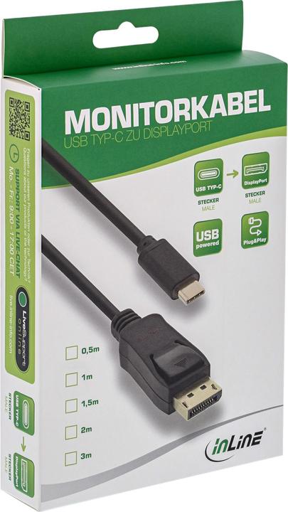 Actual product image InLine Adapter cable (5 m, DisplayPort, 1.2)