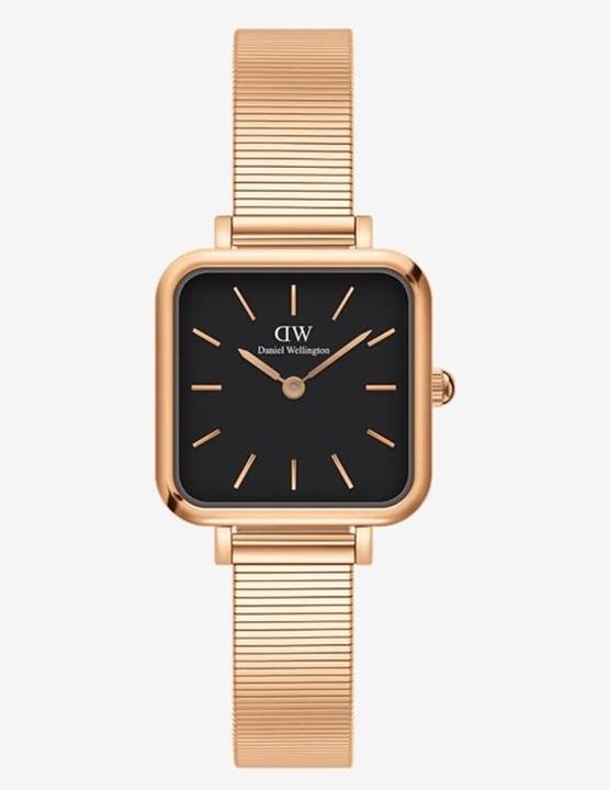 Image du produit Daniel Wellington Quadro Studio Rose Or Noir (Montre analogique, 22 mm)