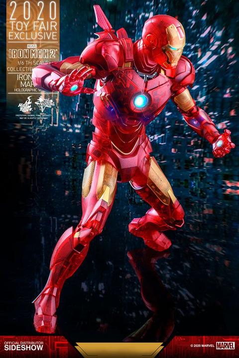 Actual product image Hot Toys Marvel Iron Man Mark IV 1:6 Movie Masterpiece Action Figure
