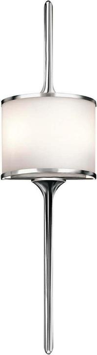 Actual product image Elstead Lighting Mona LED wall light G9 double 76cm polished chrome IP45 (640 lm, G9)