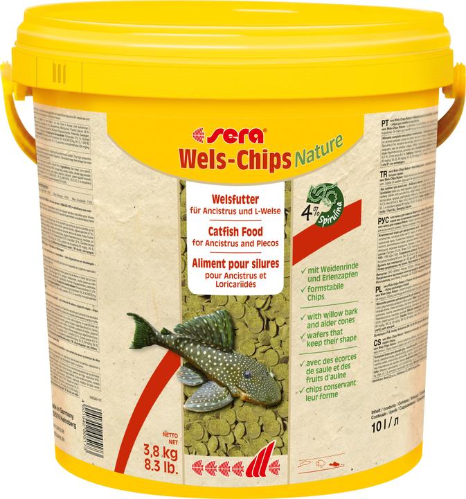 Image du produit Sera Chips de silure Nature (Poisson de fond, 10000 ml)