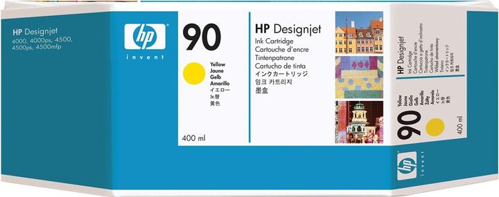 Actual product image HP Ink No. 90 - Yellow (C5065A) (Y)