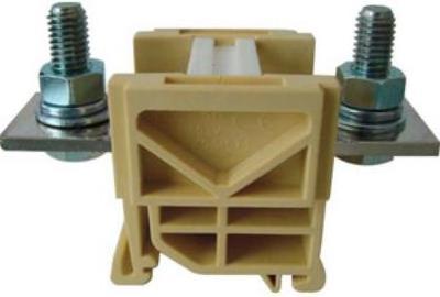 Actual product image RS PRO Beige Feed Through Terminal Block, 70mm², 1