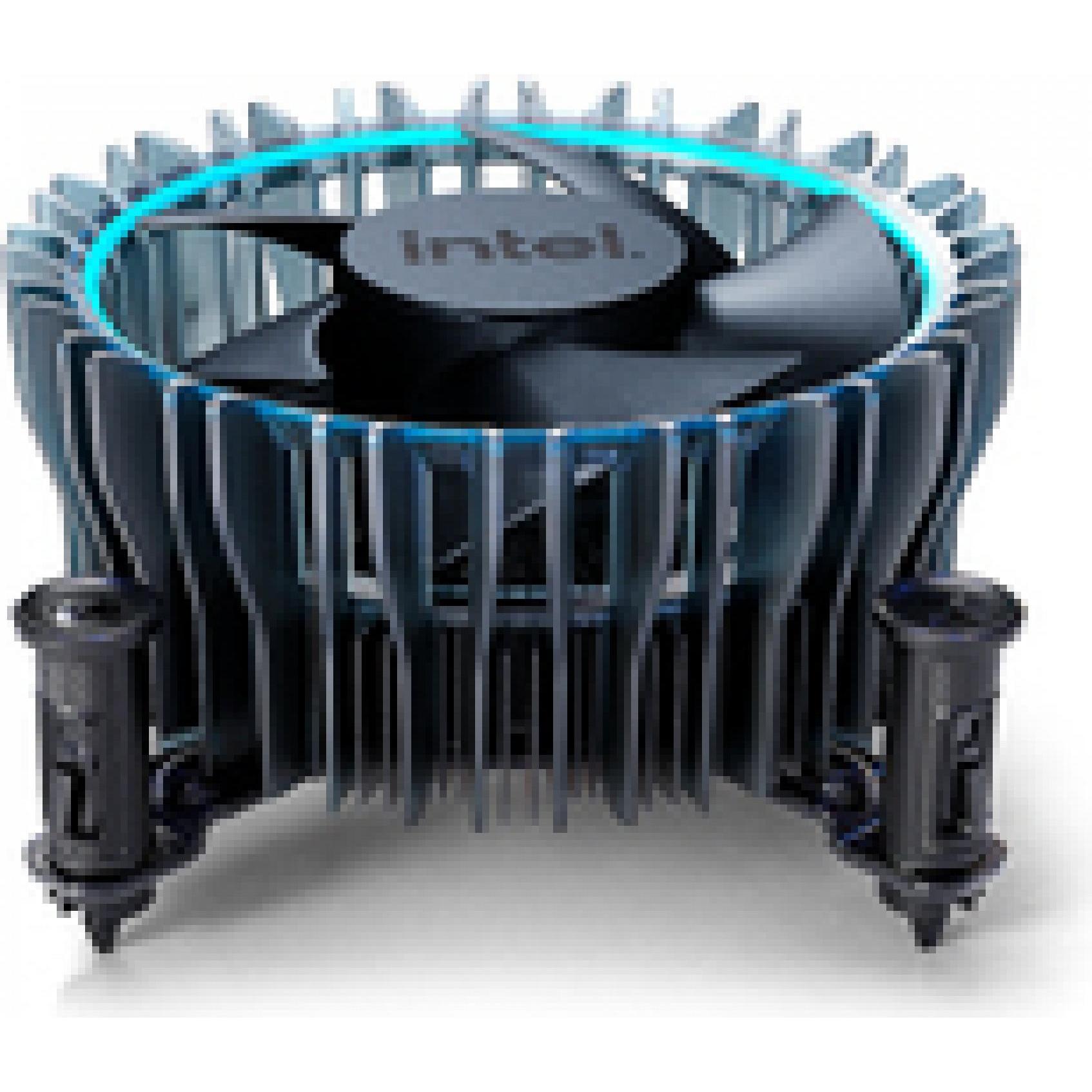 Intel Heatsink Bxtsrm1 (47 mm), CPU Kühler, Schwarz, Blau