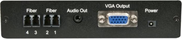 Produktbild Lindy VGA + Audio LWL Extender 750m Local + Remote Unit