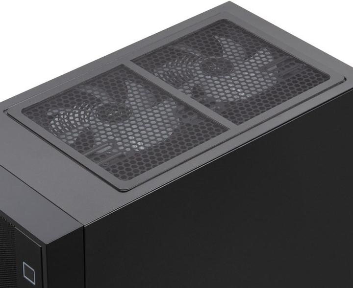 Actual product image Silverstone SST-FF145B magnetic dust filter