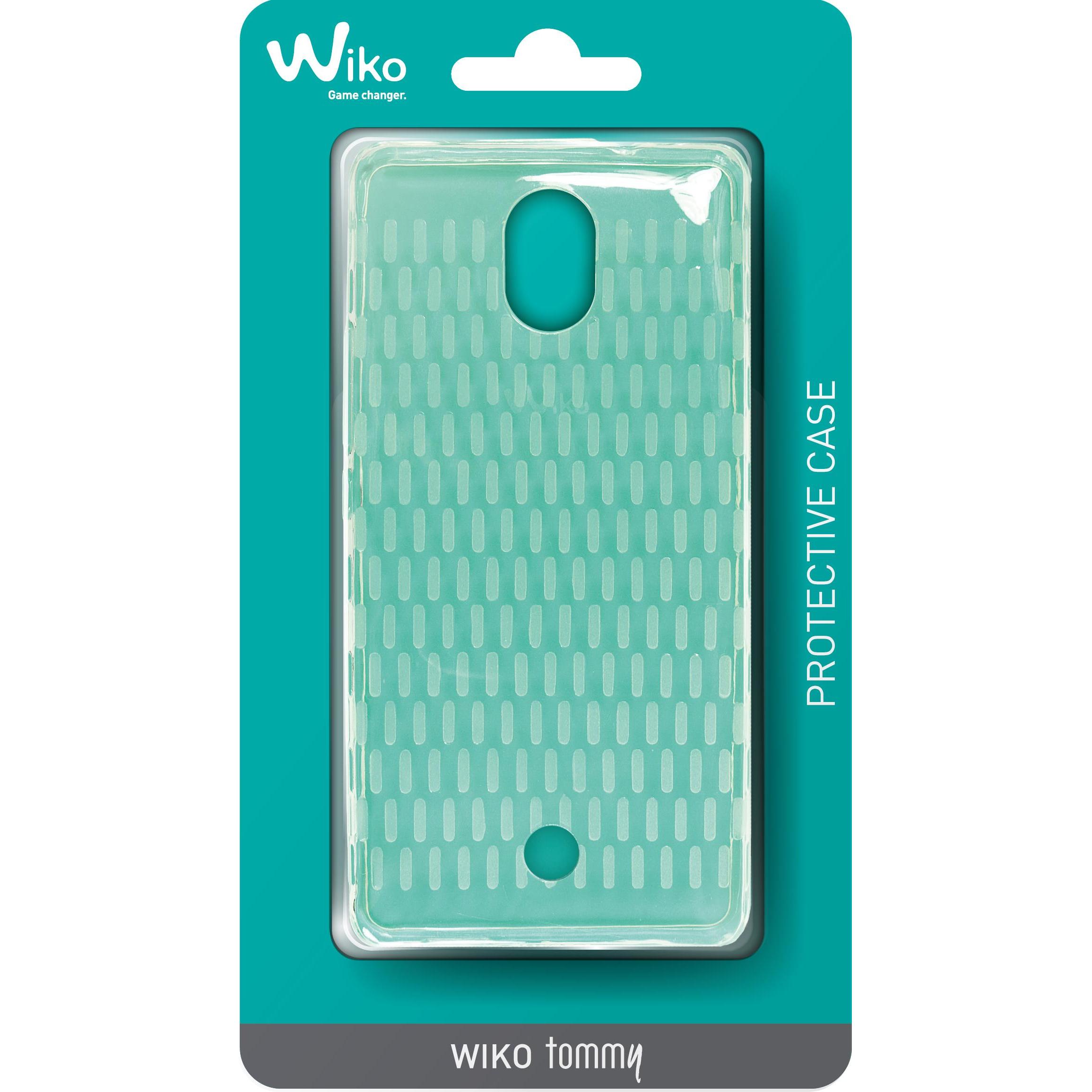 Wiko WI-COVTOMMY-TRP Handytasche 12,7 cm (5') Hülle Transparent (Wiko Tommy) (WI-COVTOMMY-TRP)