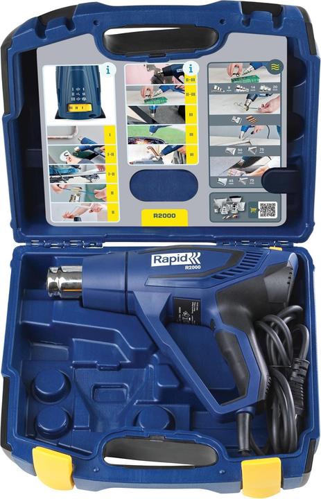 Actual product image Rapid R2000 hot air gun