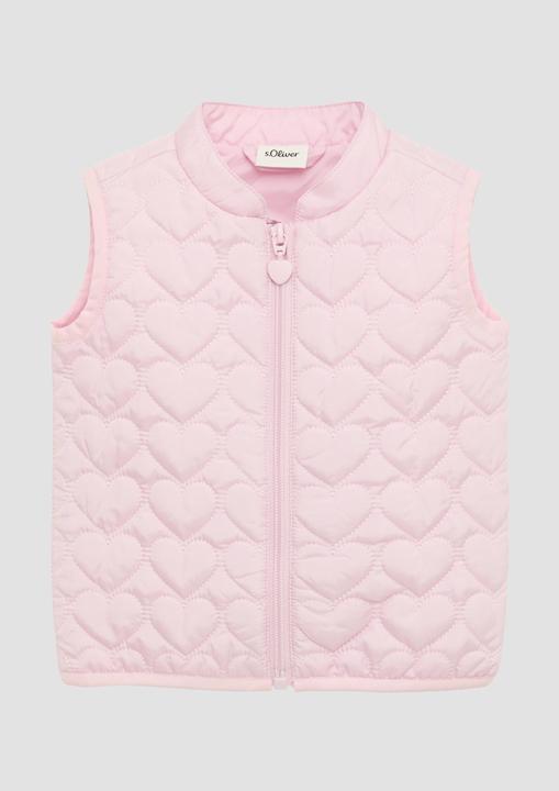 Immagine prodotto S.Oliver Outdoor-Weste Steppweste mit Stehkragen und Herzchen-Muster (86)