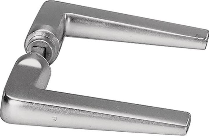 Produktbild Amf Türdrückerlochteil 465L Leichtmetall F1 / naturfarbig Schlosskästen gerade Vierkantstift 8 mm (Türgriff)