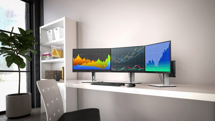 Actual product image HP E24 G4 (1920 x 1080 pixels, 23.80")