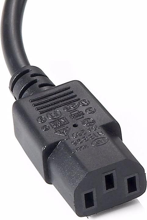 Actual product image equip Extension power cord 230V: 1.6 meter (1.60 m, C14)