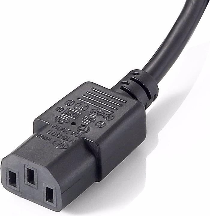 Actual product image equip Extension power cord 230V: 1.6 meter (1.60 m, C14)