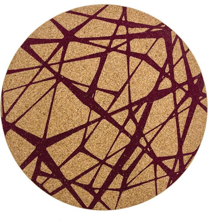 Viking Topfuntersetzer «Scribble» (rund) aus Kork (Pan coaster)