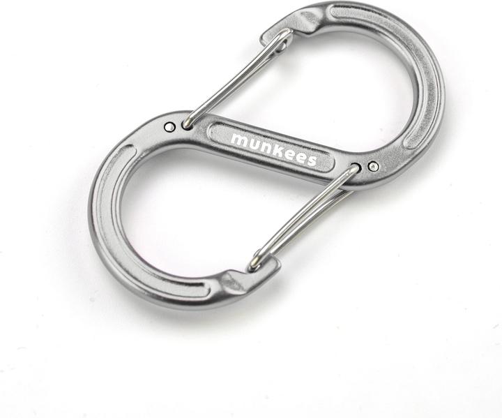 Image du produit Munkees S-Form-Karabiner mit Drahtschnapper