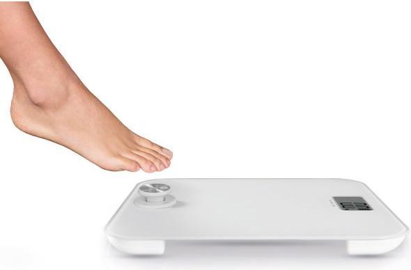 Produktbild Macom Smart Body Scale Elektronische Personenwaage mit batterielosem Betrieb Square Bi (180 kg)