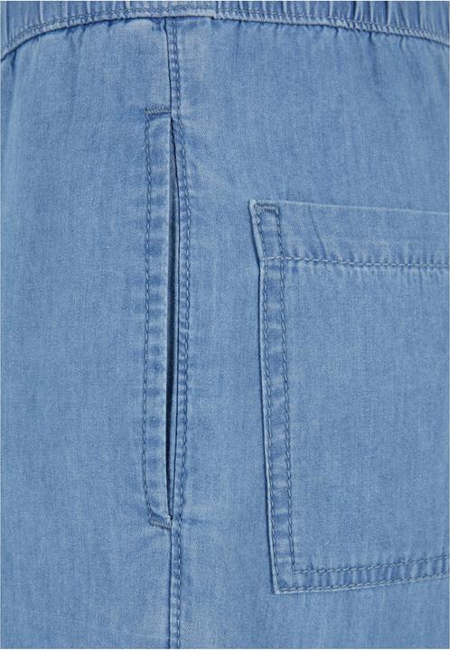 Actual product image Urban Classics Ladies Light Denim Cargo Pants - 138401 (S)
