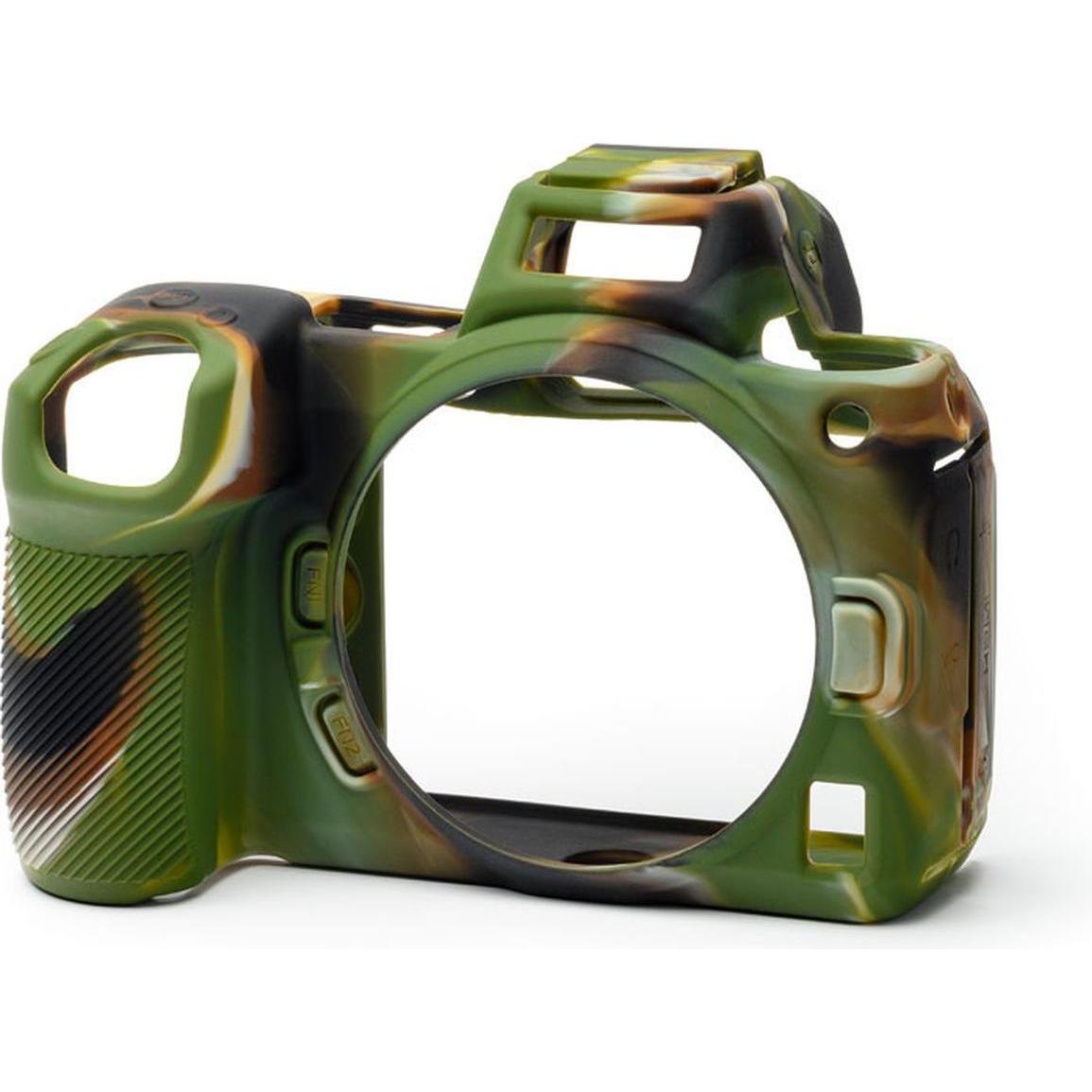 easyCover Protezione in silicone mimetico per Nikon Z5, Borsa fotocamera, Multicolore