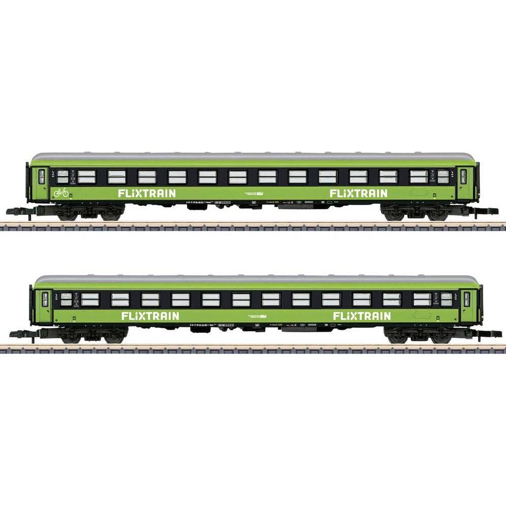 Märklin 87404 Z 2er-Set Schnellzugwagen Flixtrain der Trainpool, MHI (87404)