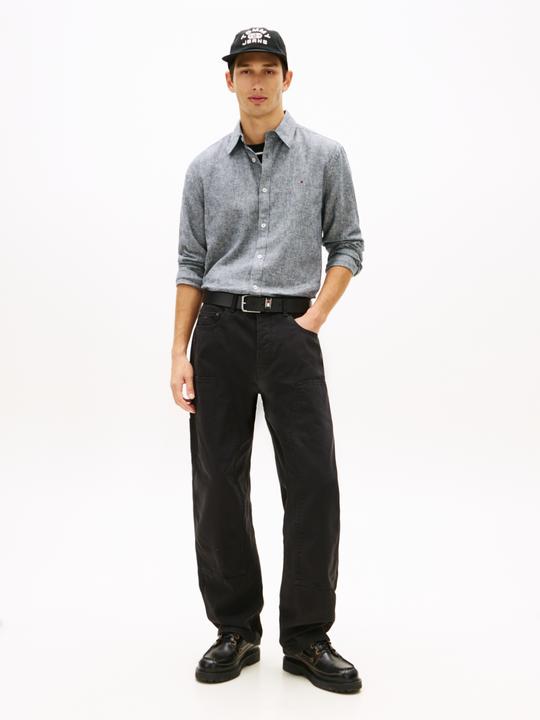 Immagine prodotto Tommy Jeans Regular Fit Linen Blend Shirt (M)