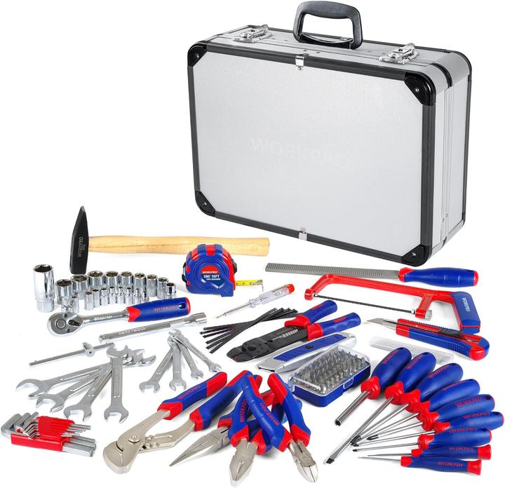 Produktbild Workpro Werkzeugkiste (119 Teile)