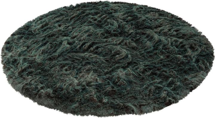 Pergamon Luxus Super Soft Fellteppich Aspen Rund Meliert