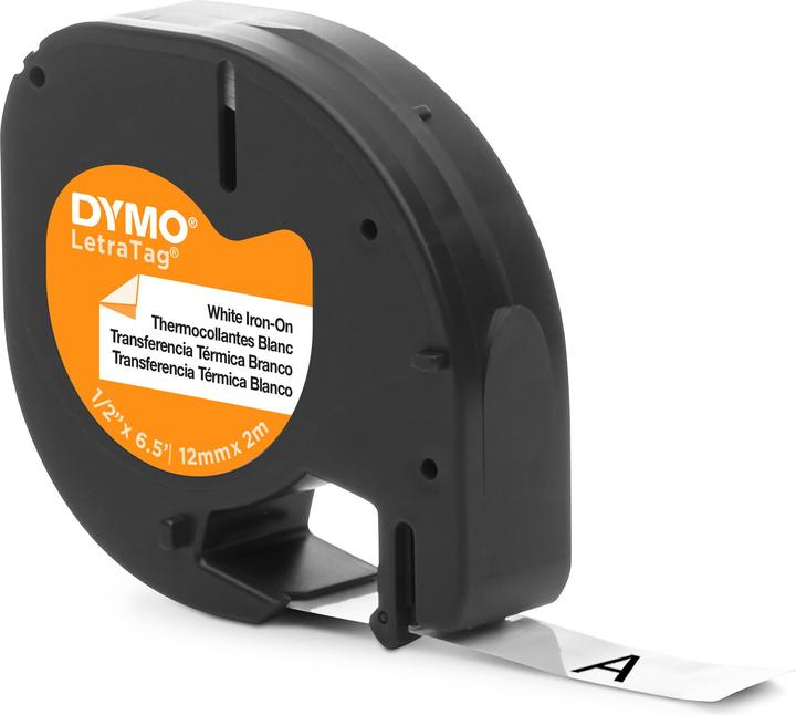 Produktbild Dymo LetraTag Beschriftungsband (1.20 cm, Weiss)