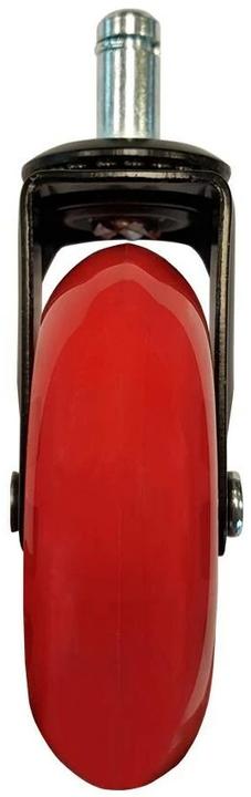 Immagine prodotto LC-Power Gaming Chair Castors Set di 5 ruote rosse
