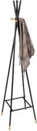 Image du produit Wenko Portemanteau sur pied avec quatre crochets Loft en tube d'acier - noir
