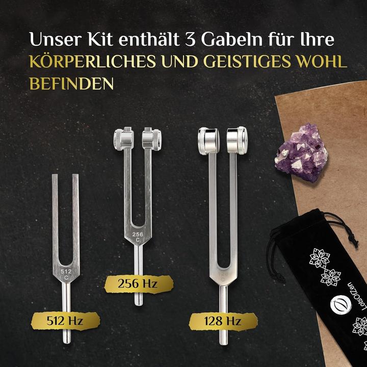Produktbild Lots of Zen Stimmgabel-Set