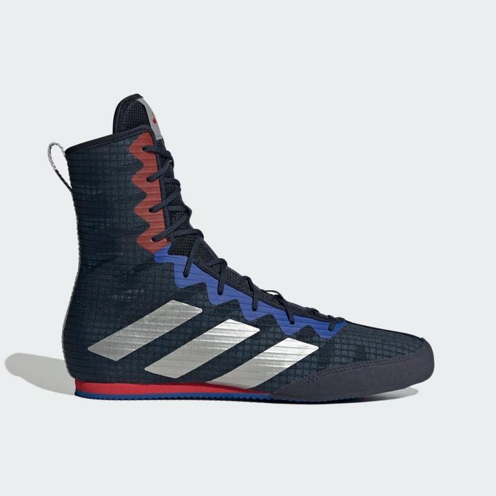 Adidas Box Hog 4 boksschoenen zwart/blauw/rood 10
