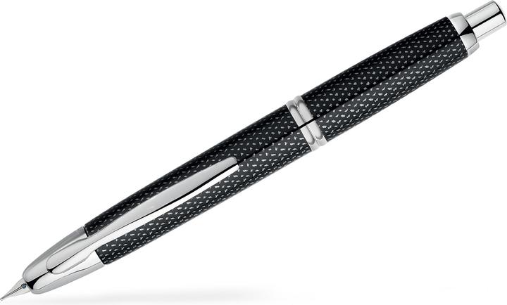 Produktbild Pilot Capless Graphite Rhodium M silber/schwarz (Schwarz/Silber, 1 x)