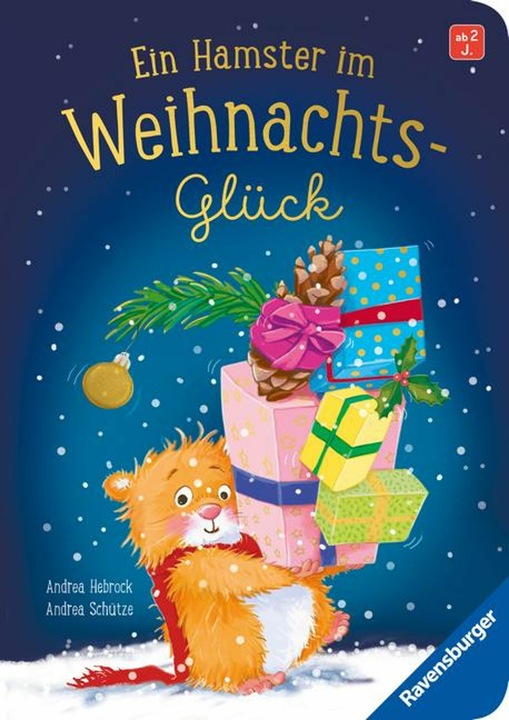 Immagine prodotto Ravensburger Ein Hamster im Weihnachtsglück (Tedesco, Andrea Hebrock, Andrea Sagittario, 2024)