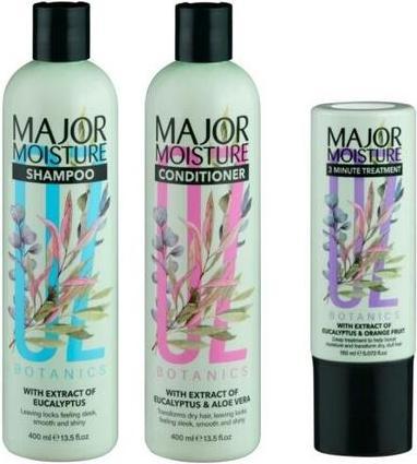 Immagine prodotto Xpel OZ Botanicals Major Moisture 250ml Shampoo e Balsamo per capelli / 150ml Trattamento (400 ml, Shampoo liquido)