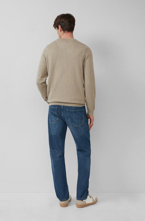 Produktbild s.Oliver Strickpullover Baumwollpullover mit Logo-Stickerei (XL)