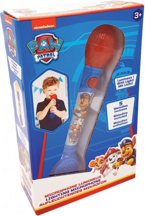 Productafbeelding Lexibook Paw Patrol Microfoon met melodieën, licht en geluidseffecten