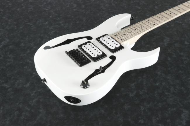 Actual product image Ibanez gitaar Micro P. Gilbert PGMM11-WH White (Classical guitar)