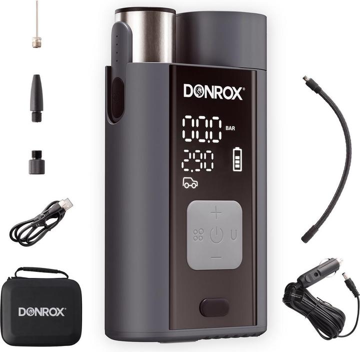 Actual product image Donrox Ride A924 Premium Compressor (3 bar)