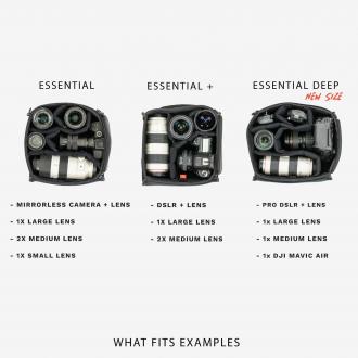 Actual product image Wandrd Camera Bag Camera Cube Essential Deep Black (Camera shoulder bag)