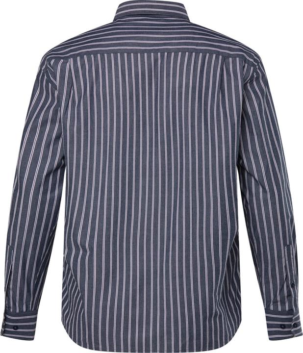 Produktbild Men+ Streifenhemd, Langarm, Kentkragen, Comfort Fit (4XL)